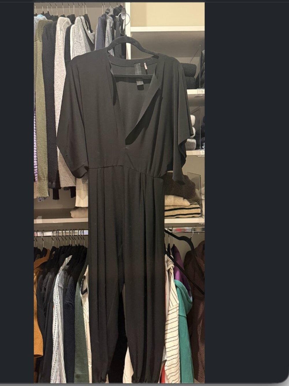 Norma Kamali black romper